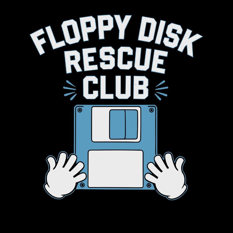 Disquette Rétro Tech Nostalgie Old School