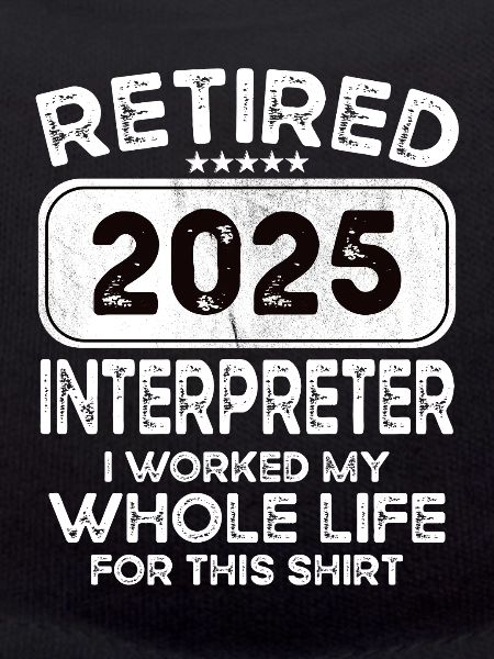 Retired Interpreter 2025