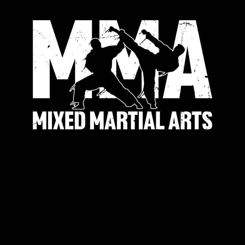 MMA Combattant Grappling Sport de combat Mixte Martial