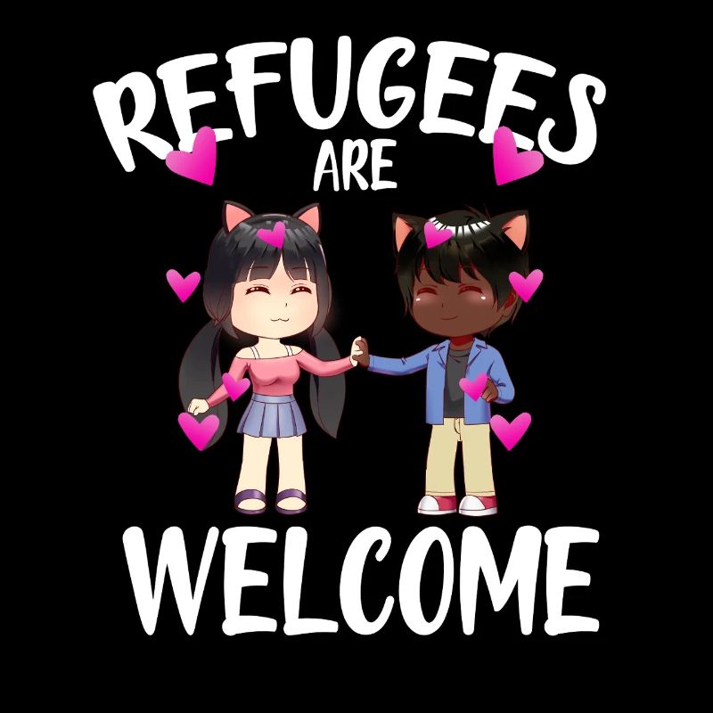 refugees are welcome anime