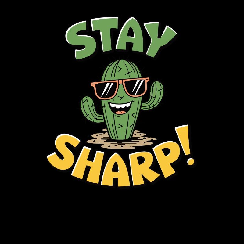 Stay Sharp Kaktus