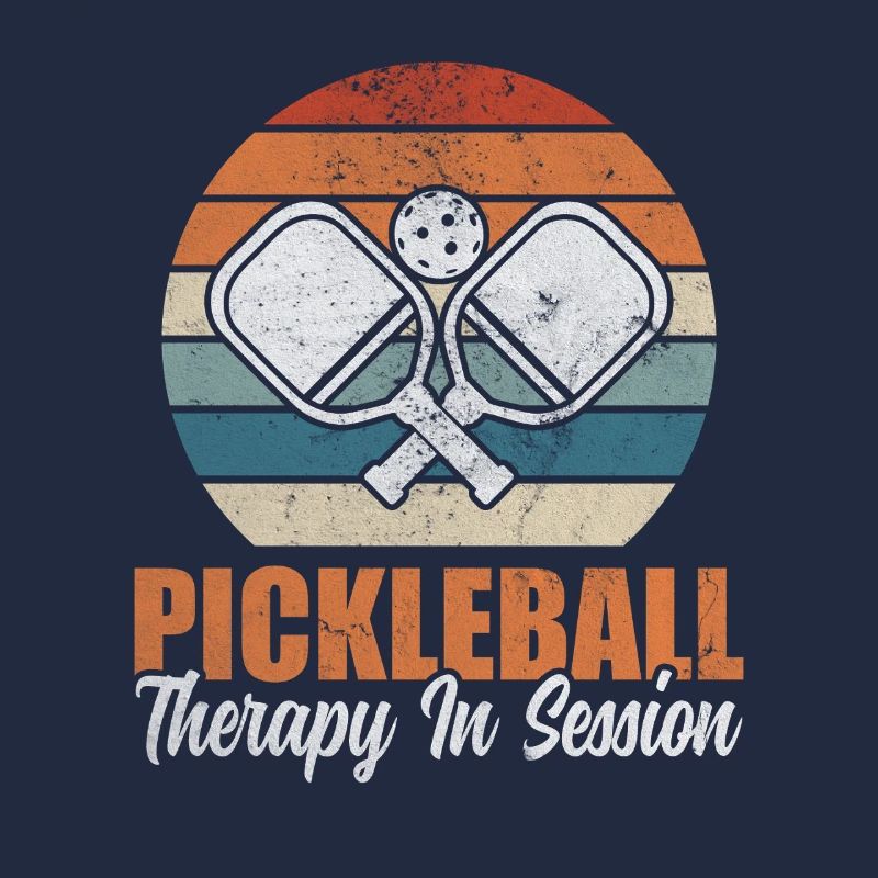 Retro Pickleball Therapy In Session