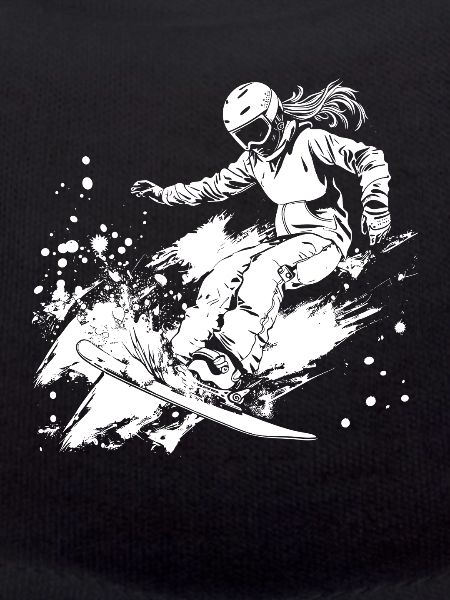 Snowboarderin