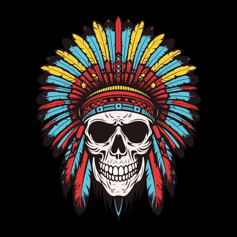 Crâne de chef indien Apache