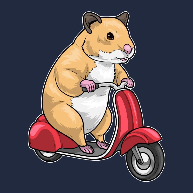 Hamster Motorroller