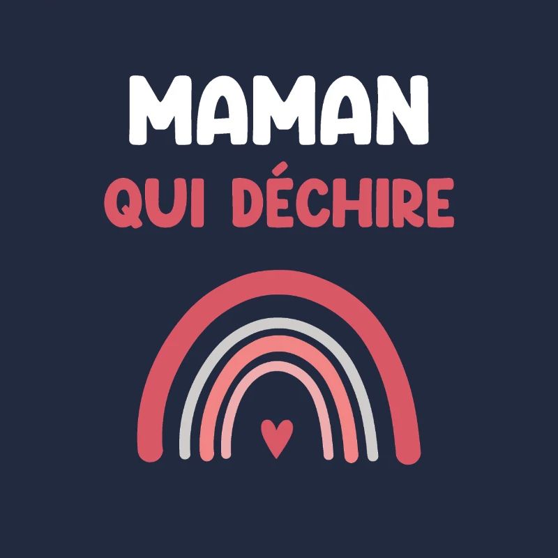 Mama reißt Regenbogen Mutter Geschenk