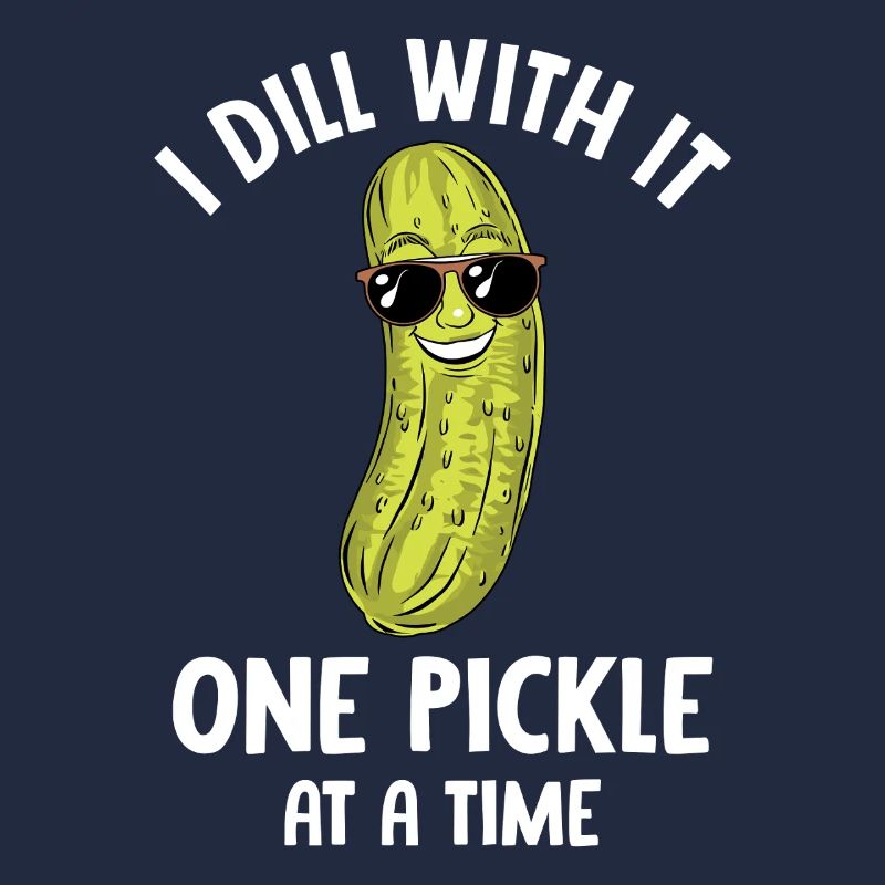 Cornichon à l’aneth Je suis l’un des cornichons