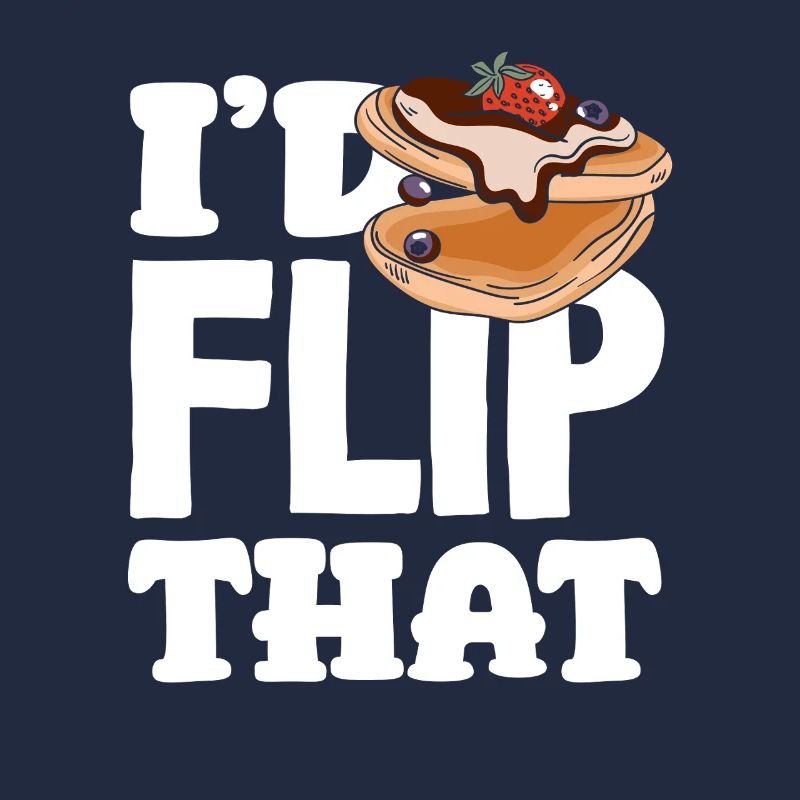 I'm flipping these pancakes