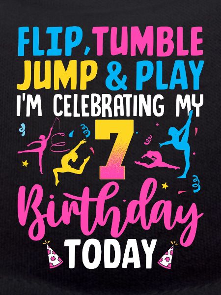Gymnastics Birthday 7 years