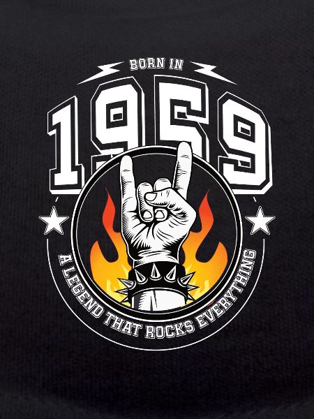 1959 Birthday, rocks everything