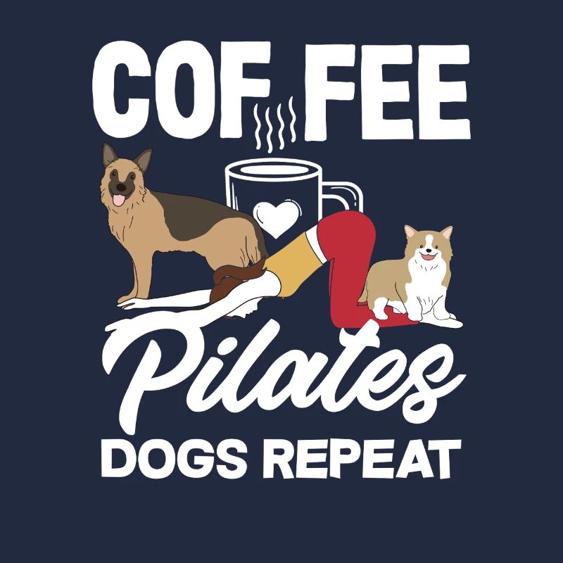 Pilates Café Chiens Répéter Fun