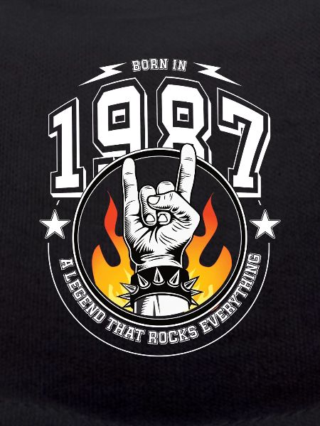 1987 Birthday, rocks everything