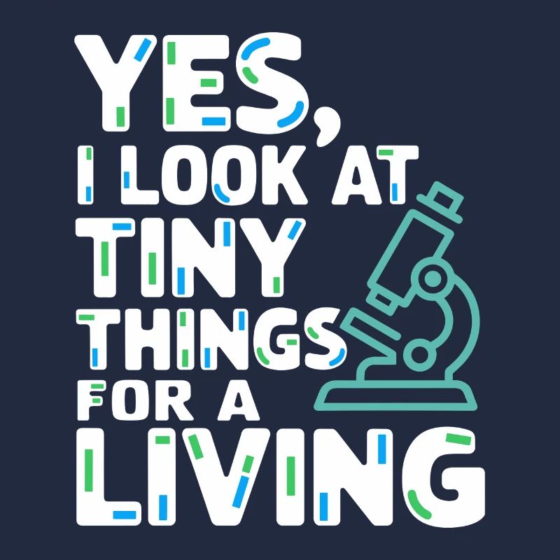 Microscope Enthusiast Lab Technician Science