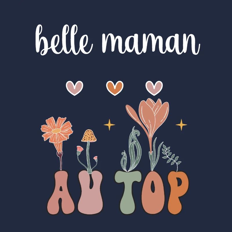 Schöne Mutter an der Spitze Boho Bohème Blumen schöne Mutter