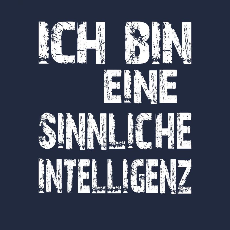 KI Spruch Ich bin eine sinnliche Intelligenz
