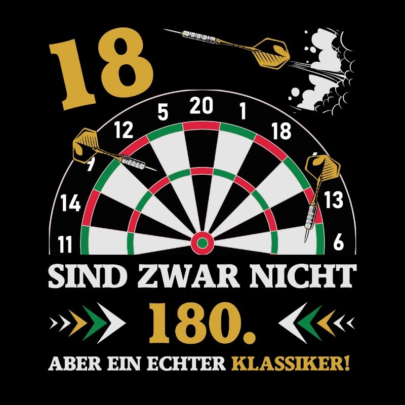 Darts 18 sind zwar nicht 180 Geburtstag Dart