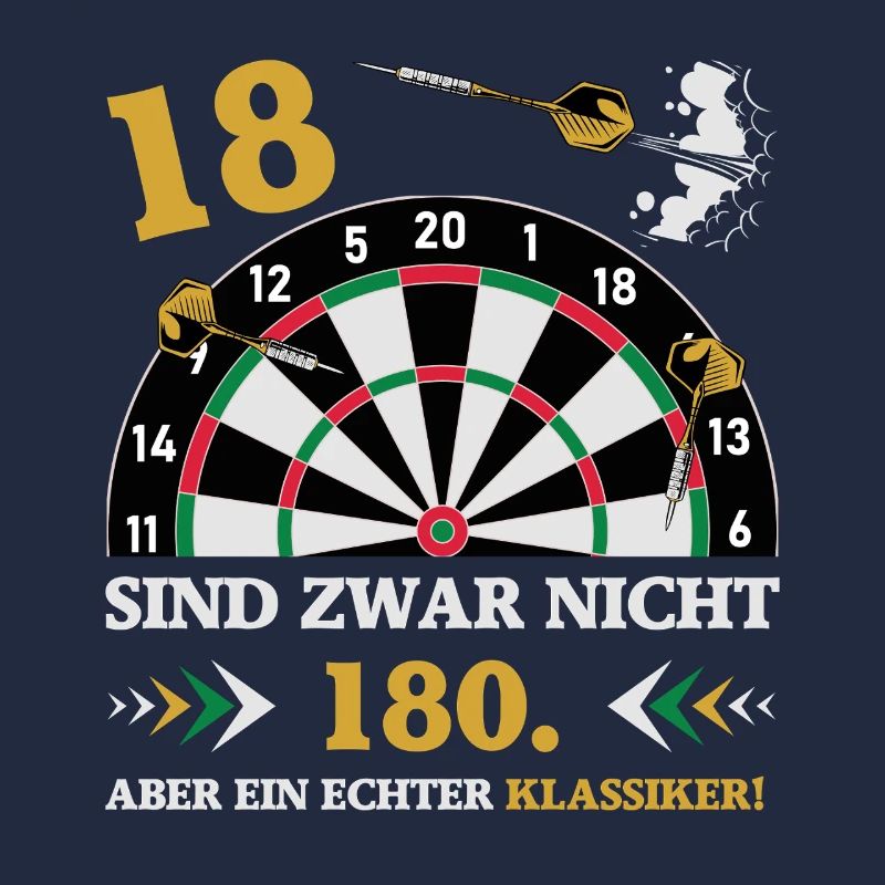 Les fléchettes 18 ne sont pas des fléchettes d’anniversaire de 180