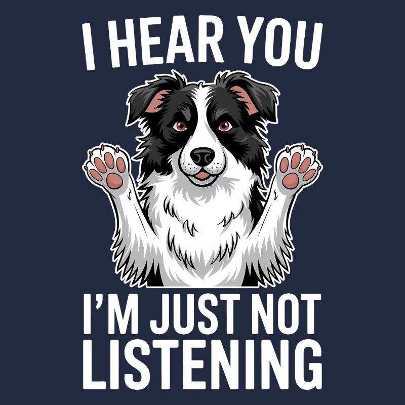 Border Collie Spruch Lustig Border Collie Geschenk