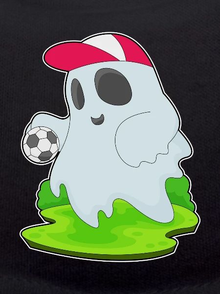Geist Halloween Fußball