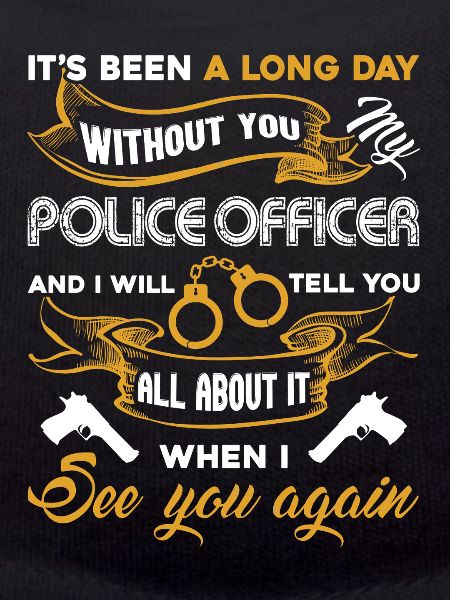 Funny Police Officer Tee