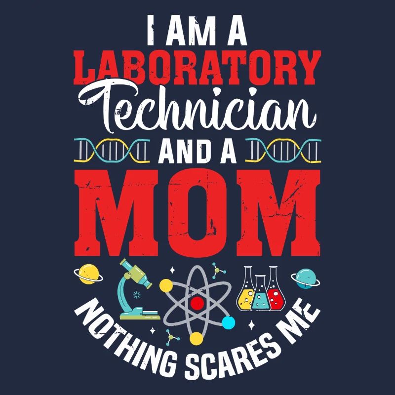 Laboratory Technician And A Mom Funny Medical