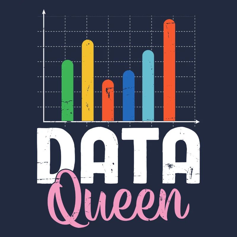 Data Queen Tableur Statisticien Funny Data