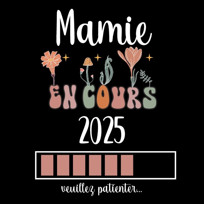 mamie 2025 en cours fleurs annonce grossesse