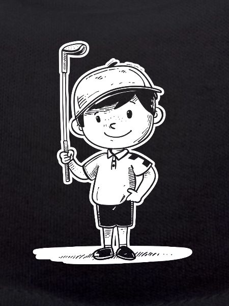 Little Golfer Sketch