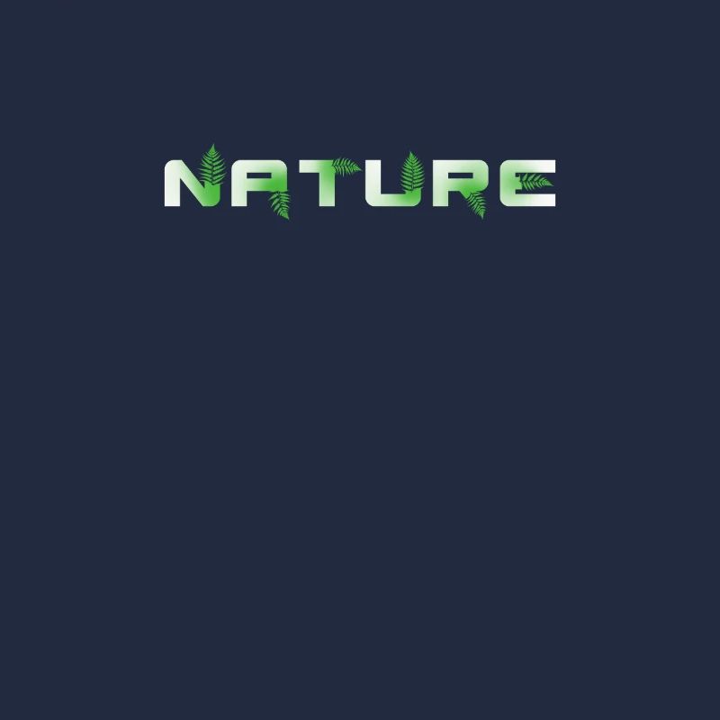Fern Nature Text
