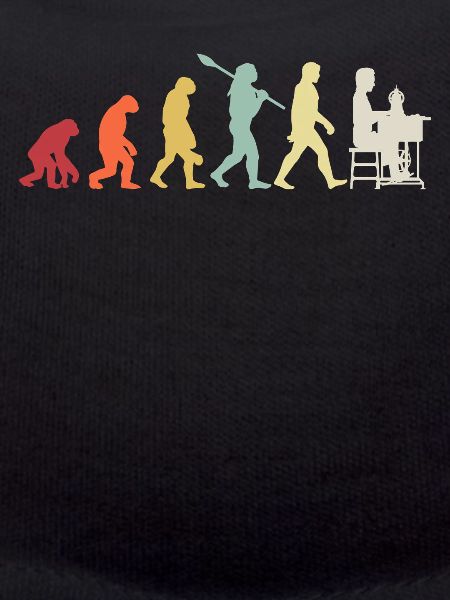 Lustige Evolution Computerinformationstechnologie