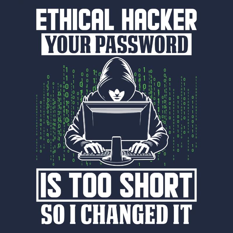 Ethischer Hacker Cyber Security Code Cracker Lustig