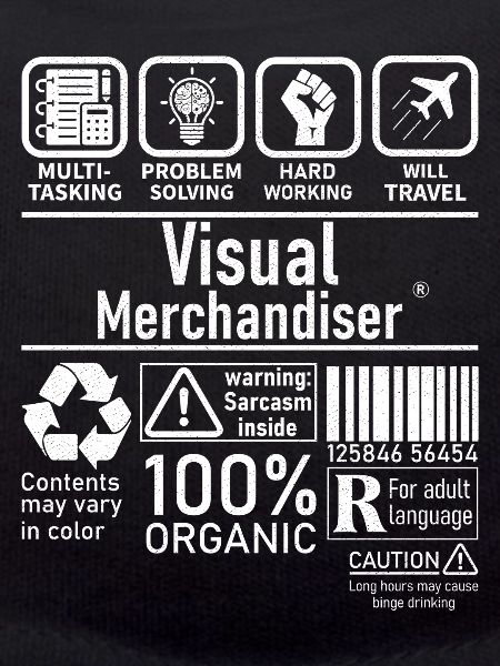Visual Merchandiser multi tasking problem solving