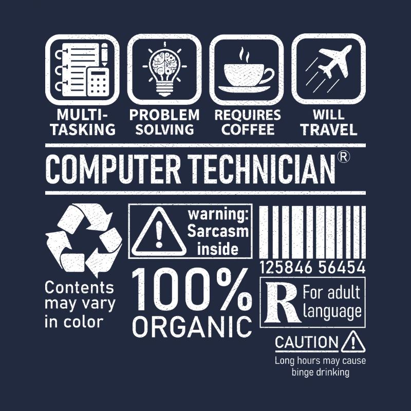 Technicien en informatique multitâche résolution de problèmes