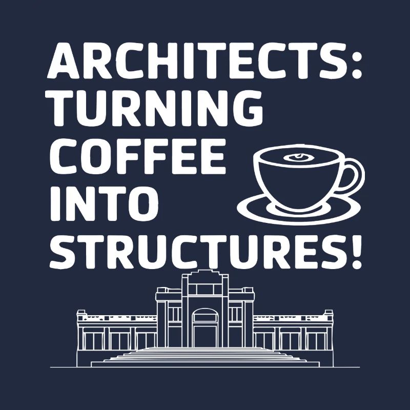 Architects: Turning coffee into structures!