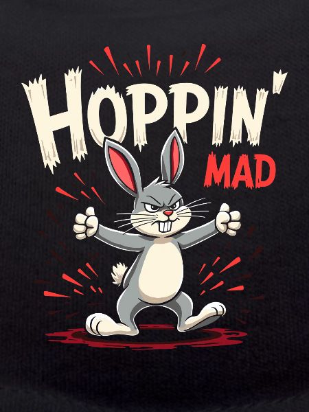 Lapin Conception d’animaux sarcastiques