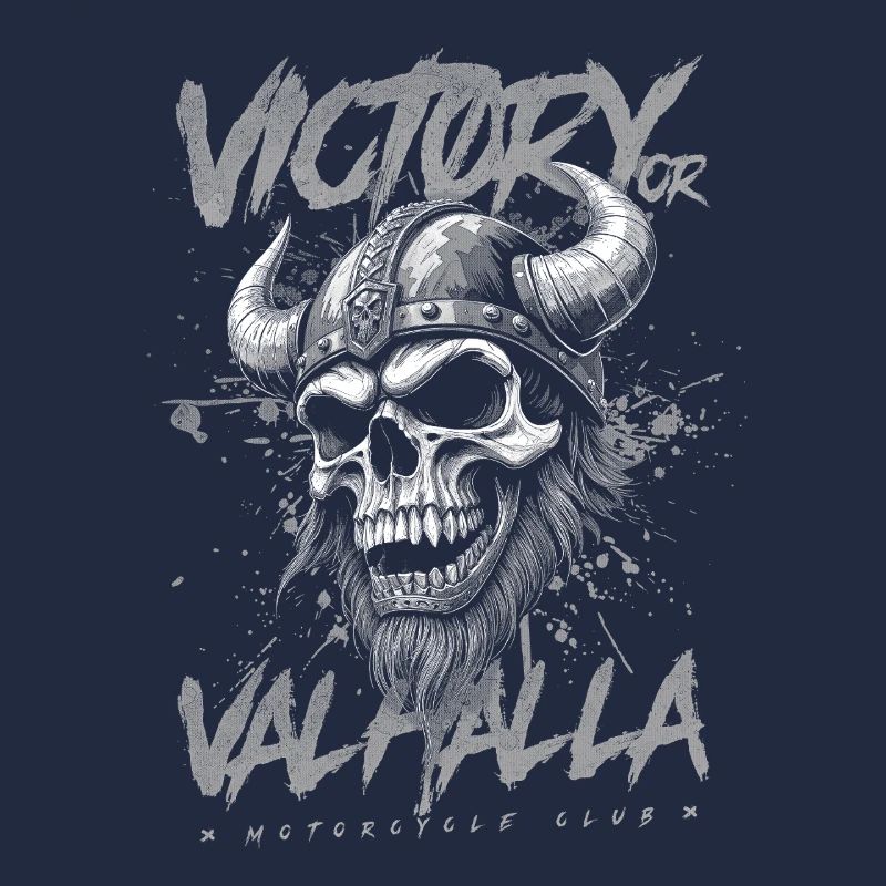 Motorrad Nordische Wikinger Sieg Oder Walhalla