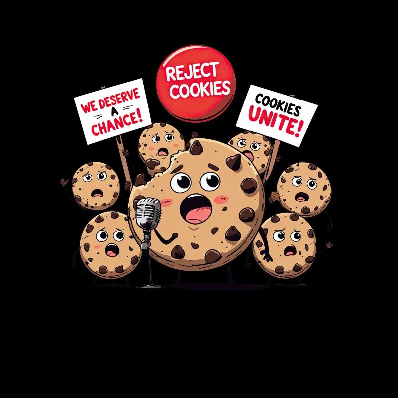 Keks-Rebellion – Lustiges Cookie Protest Design