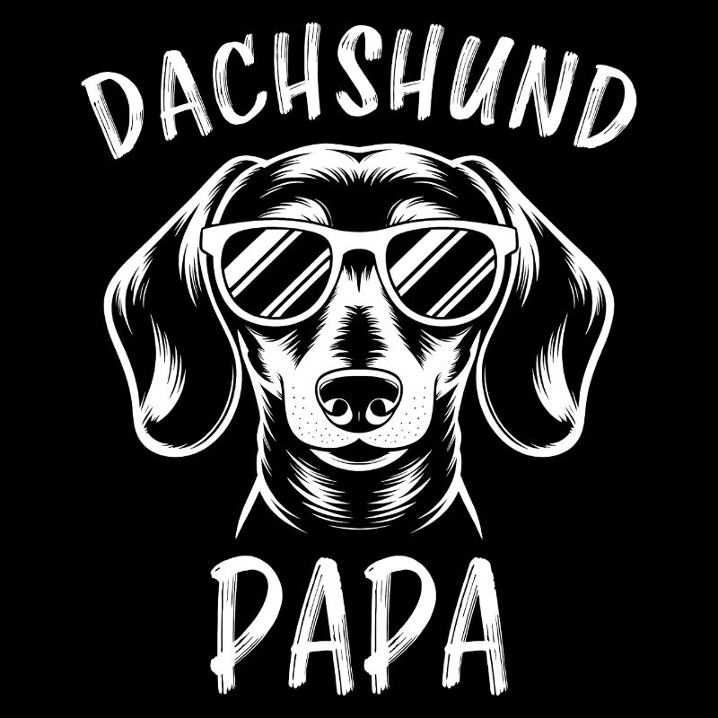 Teckel disant teckel papa drôle teckel cadeau