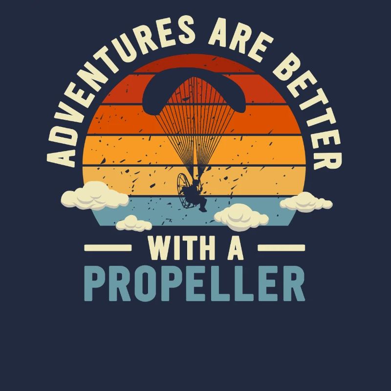 Abenteuer sind besser mit einem Propeller