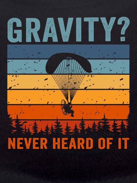 Lustiges Paramotor Gravitations-Meme