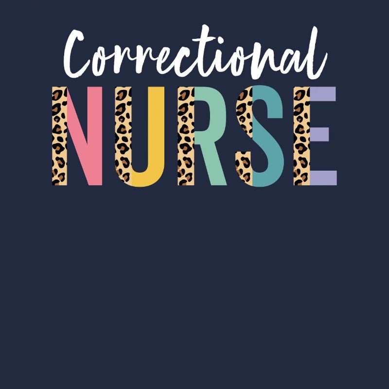 Correctional Nurse Medical Examiner Half Leopard