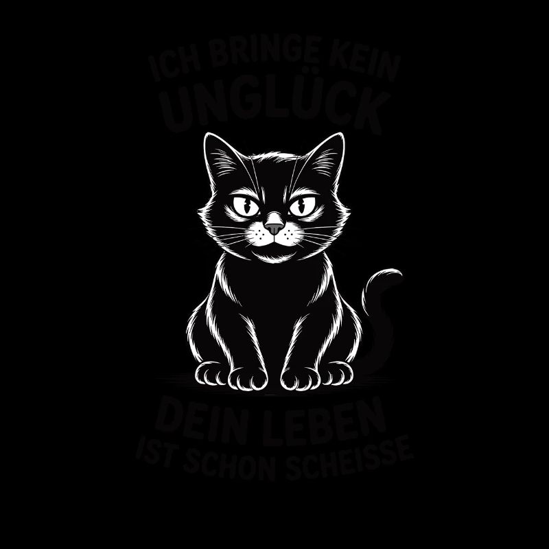 Ich bringe kein Unglück – Schwarze Katze