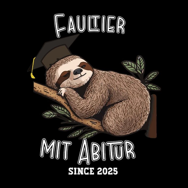Faultier mit Abitur 2025