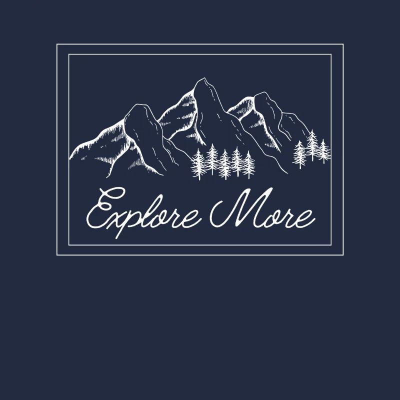 Explore More Mountain Adventure Graphic