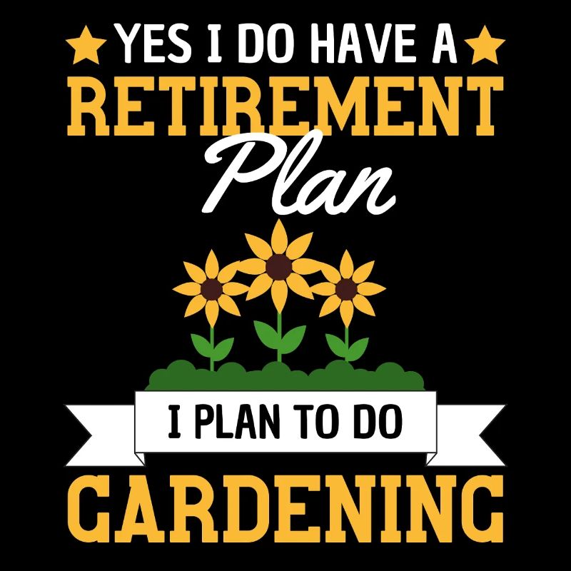 Lustiger Ruhestand Garten Spruch