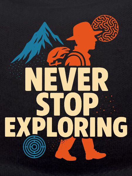 Never Stop Exploring Design