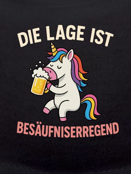 Einhorn mit Bier