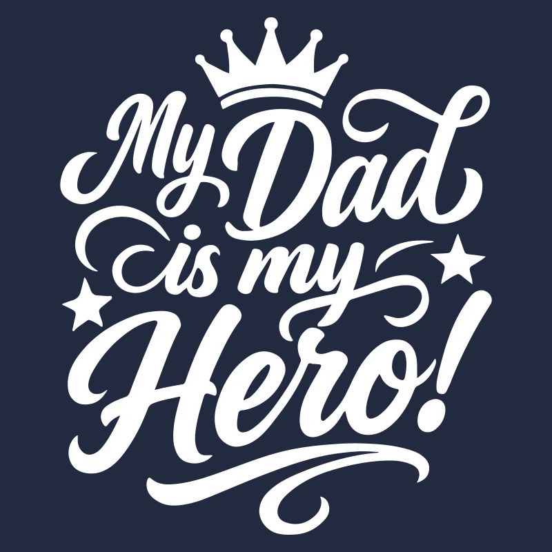 Bester Papa Held Spruch Vatertag