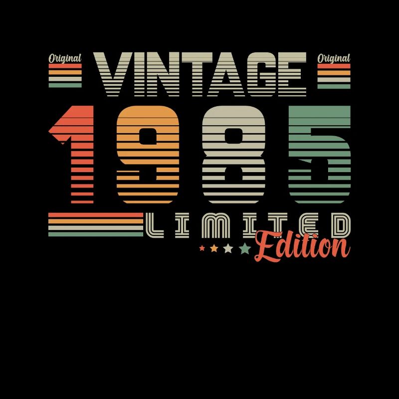 1985 Vintage Original 1985 Geburtstagsgeschenk