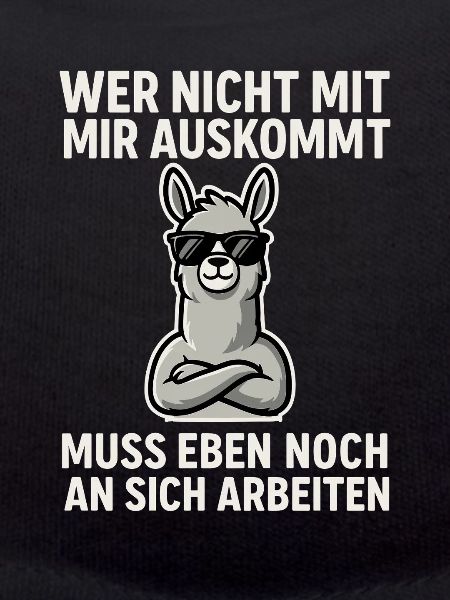 Confident Llama Saying